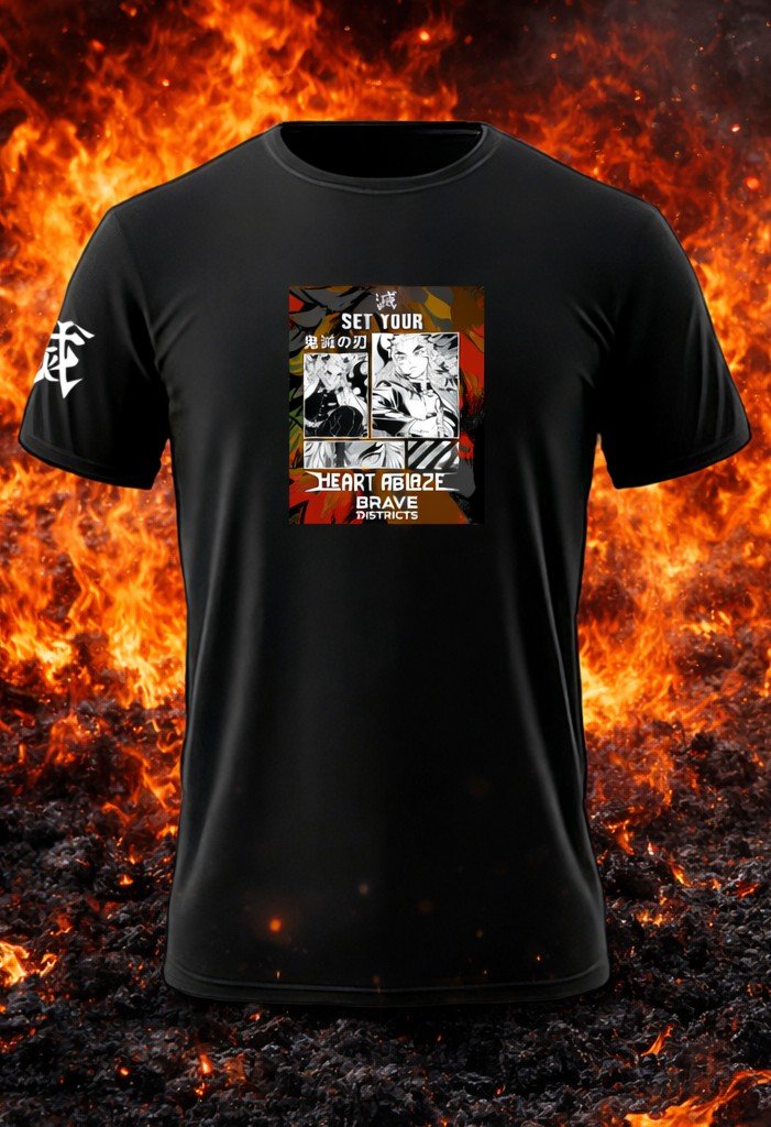 Polera Rengoku – Demon Slayer | Brave Districts