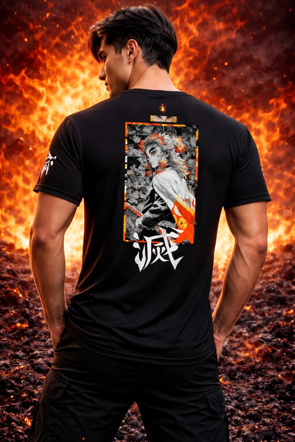 Polera Rengoku – Demon Slayer | Brave Districts