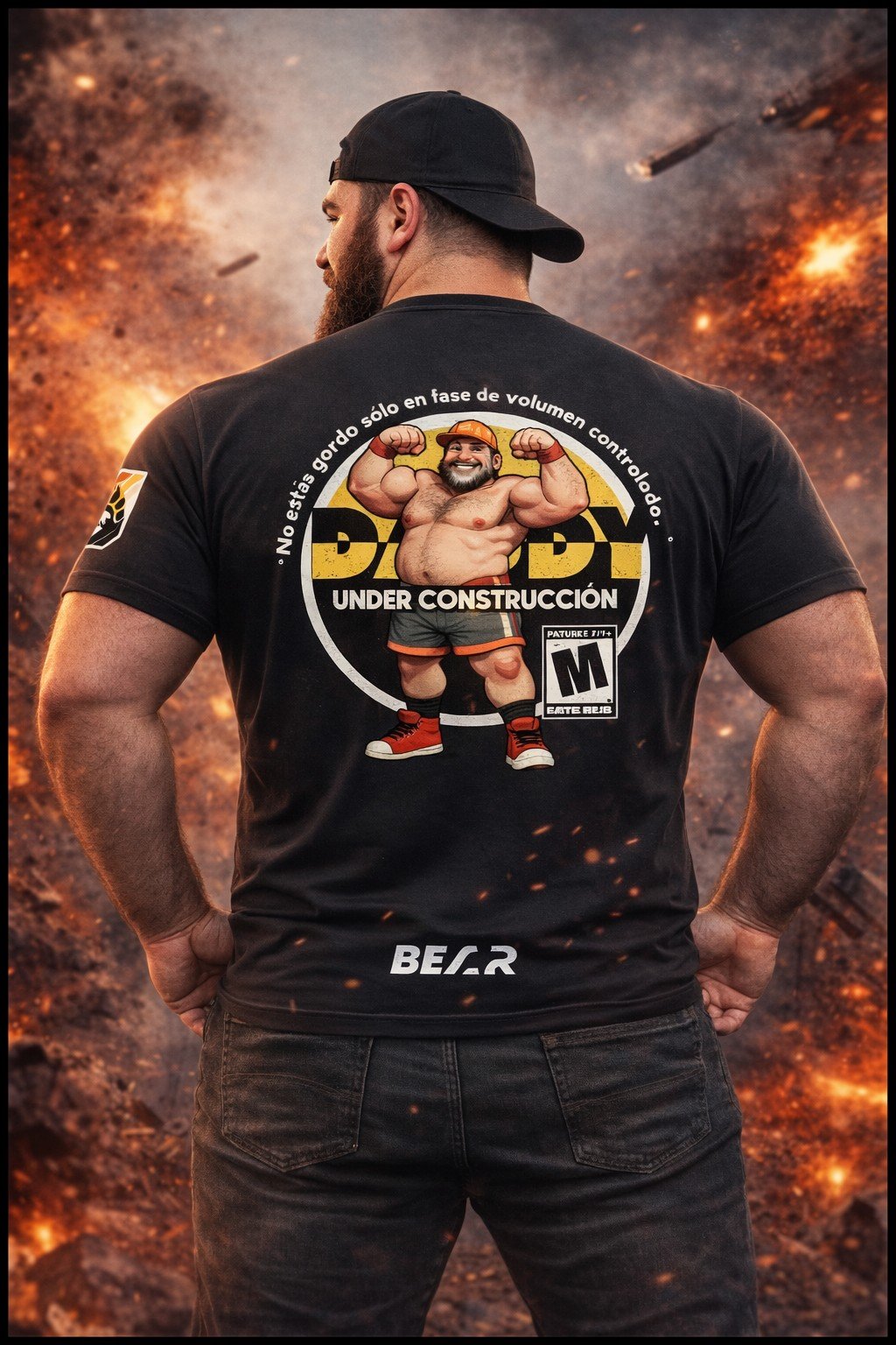 Daddy Under Construction — Polera Brave Districts