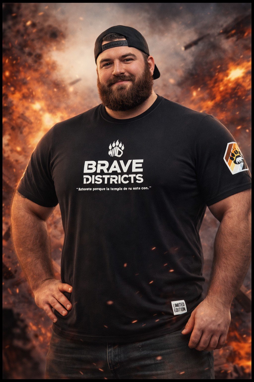 Daddy Under Construction — Polera Brave Districts