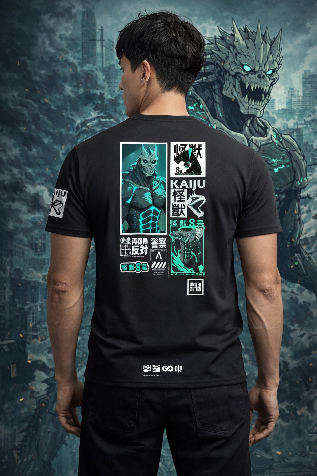 Polera Kaiju No. 8 – Edición Street Anime | Brave Districts